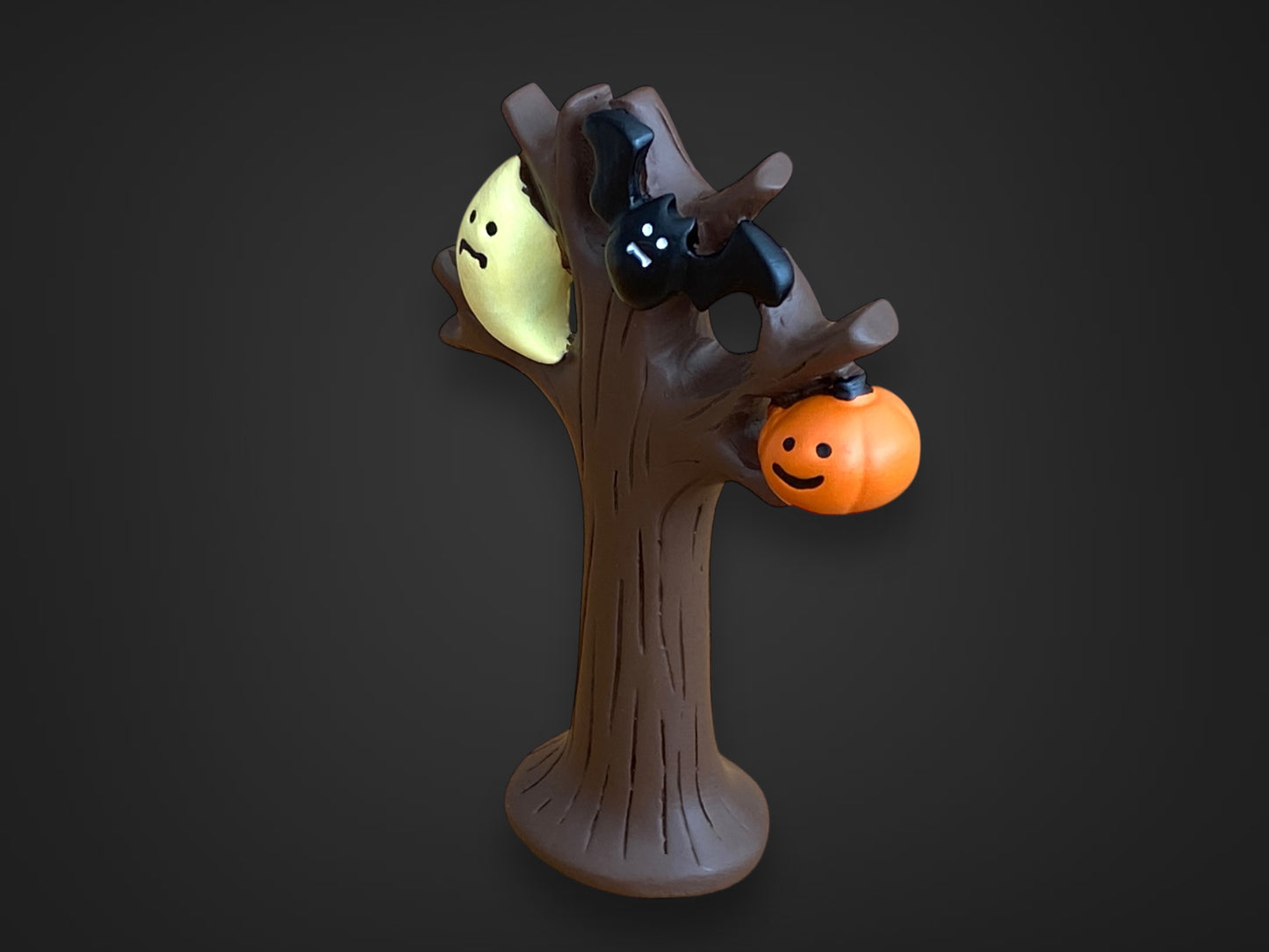 Japanese Halloween Cat Ornament: Pumpkin Mini Scene Table Decor (Copy)
