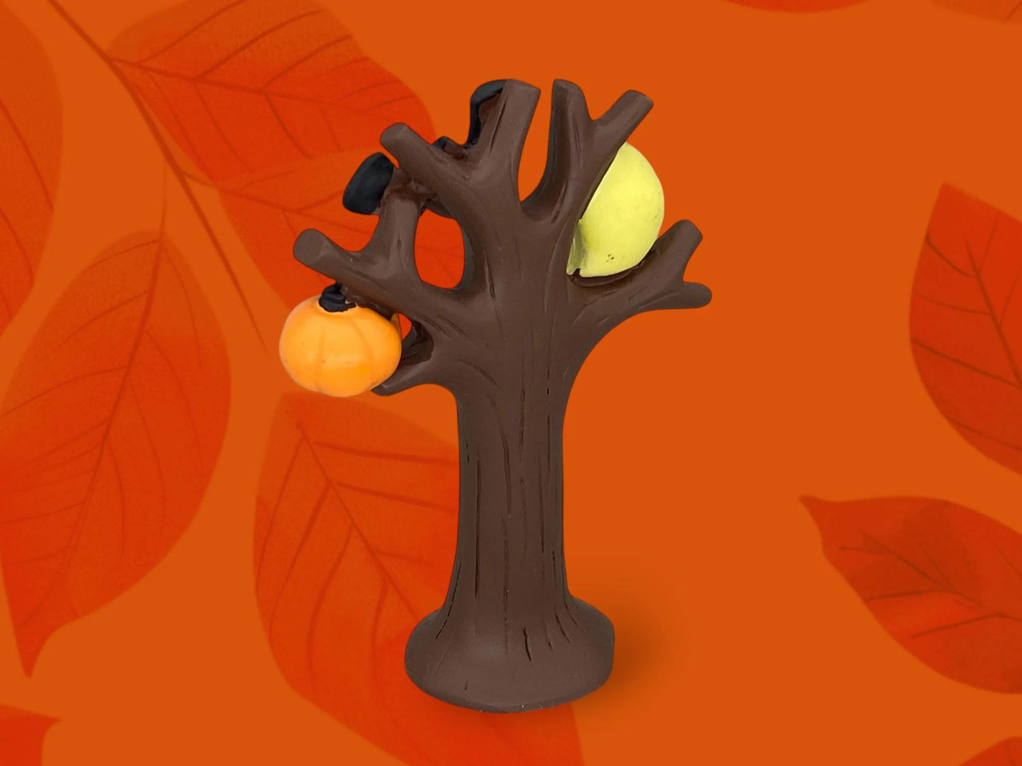 Halloween Decoreco Concombre ghost Cat ornament, Japanese cat with Pumpkin Mini Scene Furniture Holiday table decor