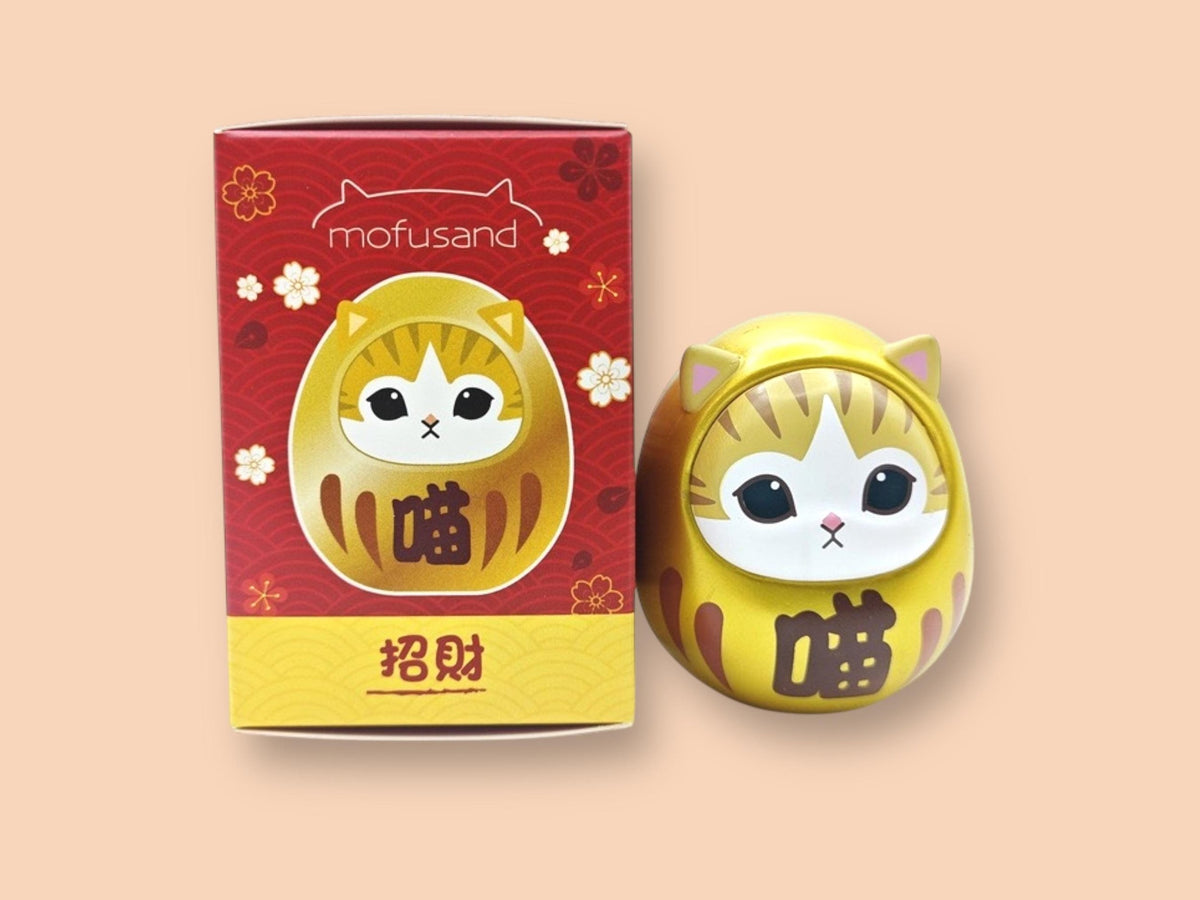 Mofusand Daruma Cat Figurine 3 Colors