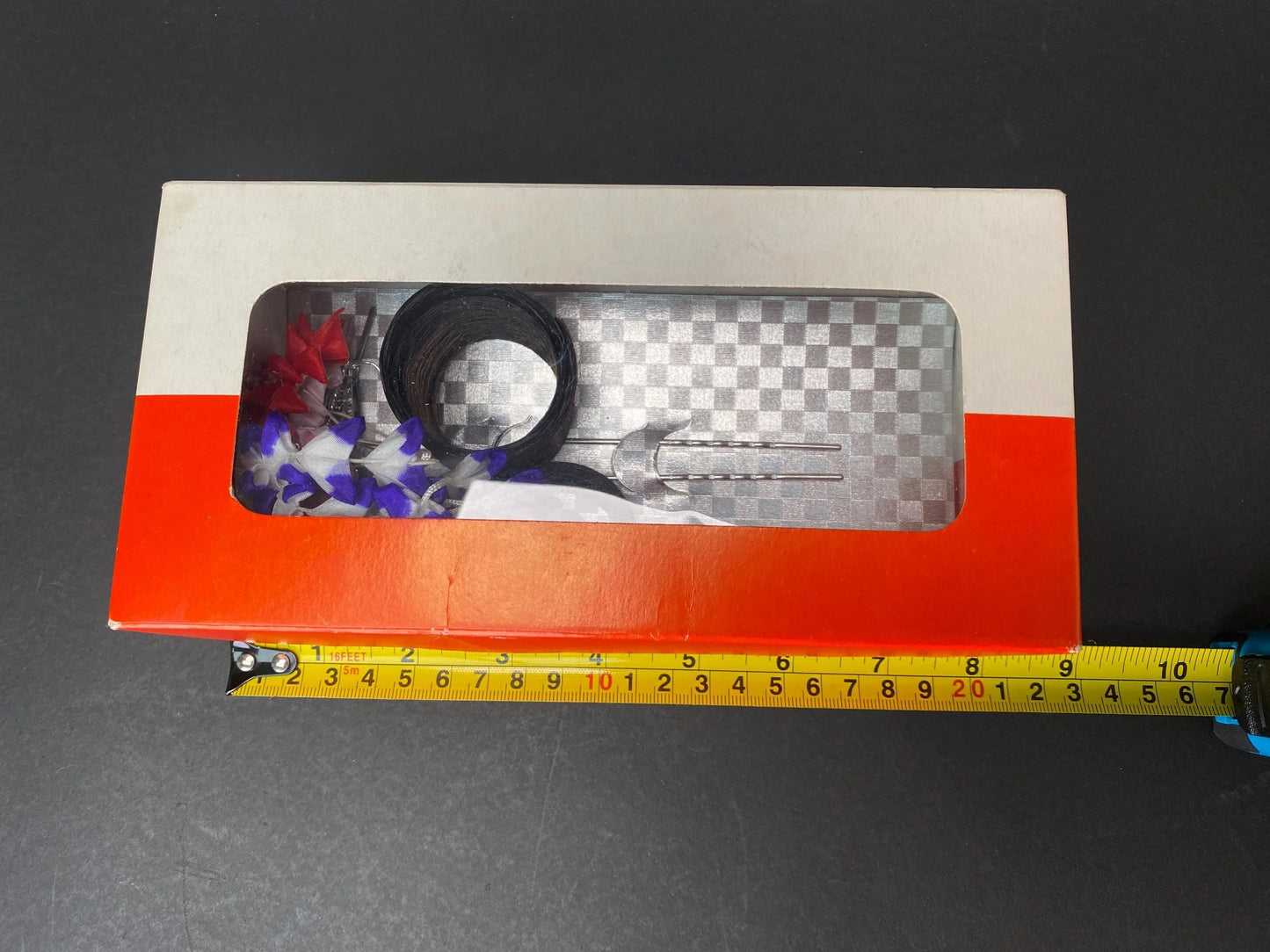 Bira kanzashi swinging Kanzashi hair stick Ornaments Accessories: halloween cosplay, faux hair, wedding Kanzashi, Made in Japan, Unused vtg
