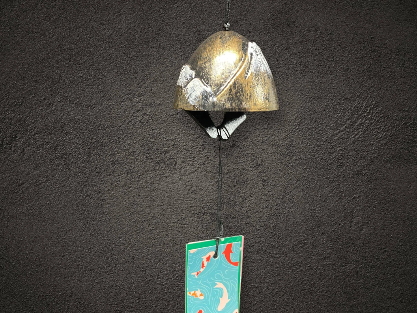Mt. Fuji Cast Iron Furin Wind Chime Bell