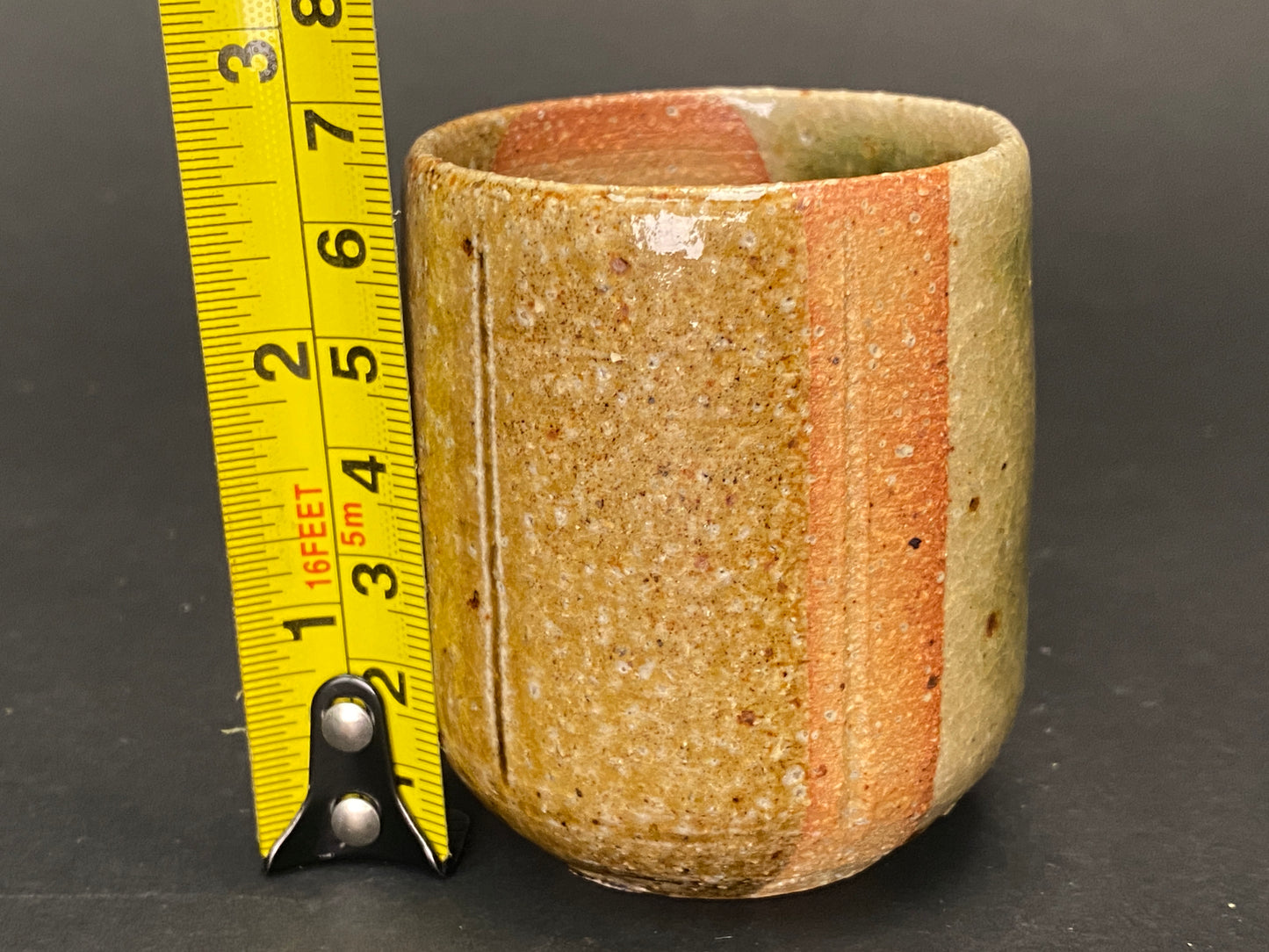 Vintage Japanese Pottery Collection: 4 Styles of Wabi Sabi Sake Cups & Small Bowls, Handmade Studio Ceramic for Zen Decor