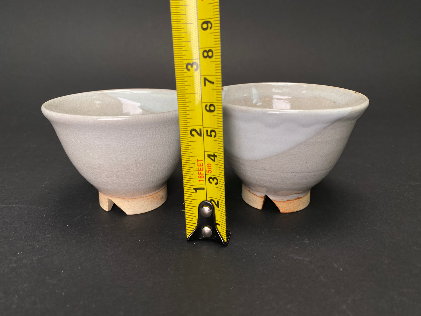 Hagi Ware Yunomi Sake Cups: Signed Japanese Pottery for Tea and Sake, 4 Styles of Rustic Ceramic Teacups