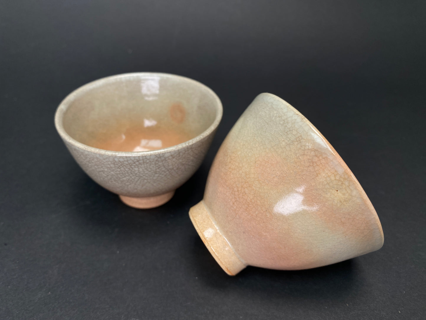 Hagi Ware Yunomi Sake Cups: Signed Japanese Pottery for Tea and Sake, 4 Styles of Rustic Ceramic Teacups