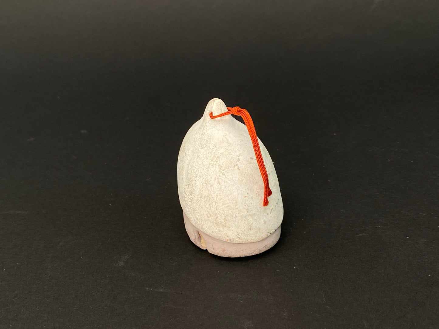 Japanese Zodiac Clay Bell, Vtg Dorei Ceramic Doll, Hina Doll, Ceramic ornament