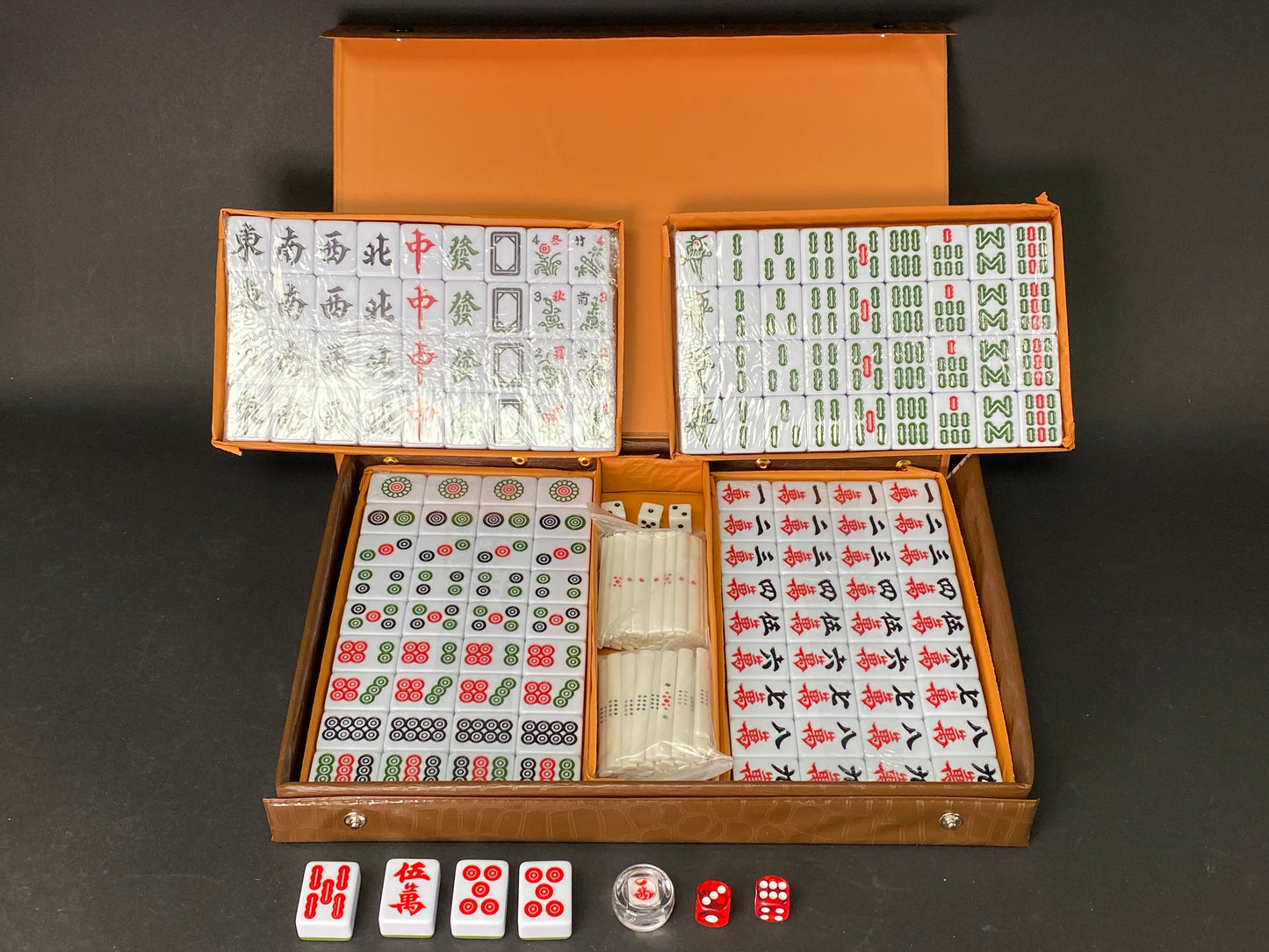 Japanese Riichi MVC Mahjong Set 28mm NOS big
