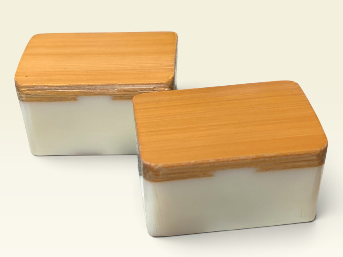 Bamboo Back Mahjong Set English Mark