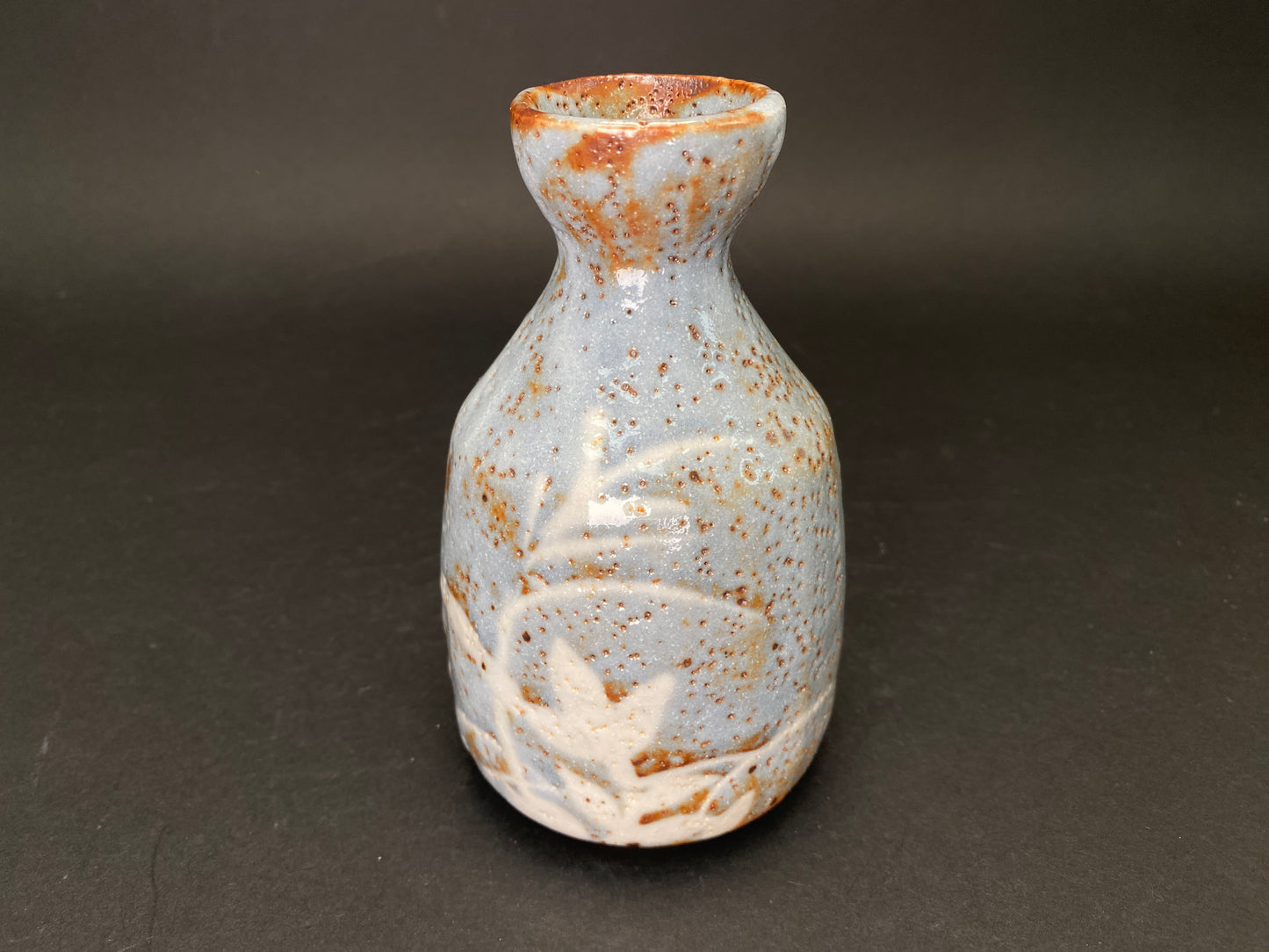 Nezumi Shino Mino Ware Sake Set