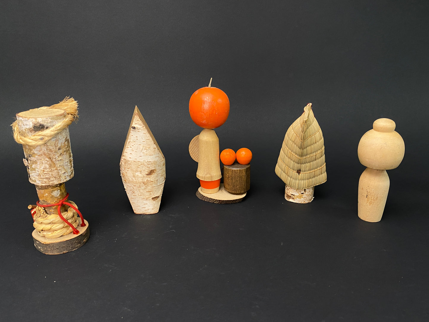 Japanese Kokeshi Dolls Kimono Design Made in Japan