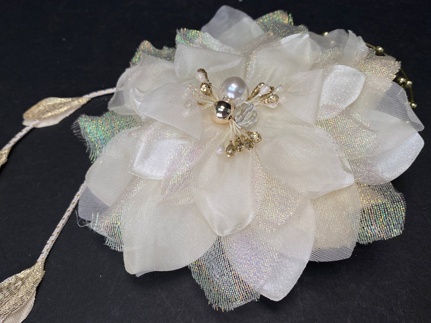Japanese Hair Ornament Kanzashi kimono Hair clip, Big Flower Hair Ornament, Made in Japan