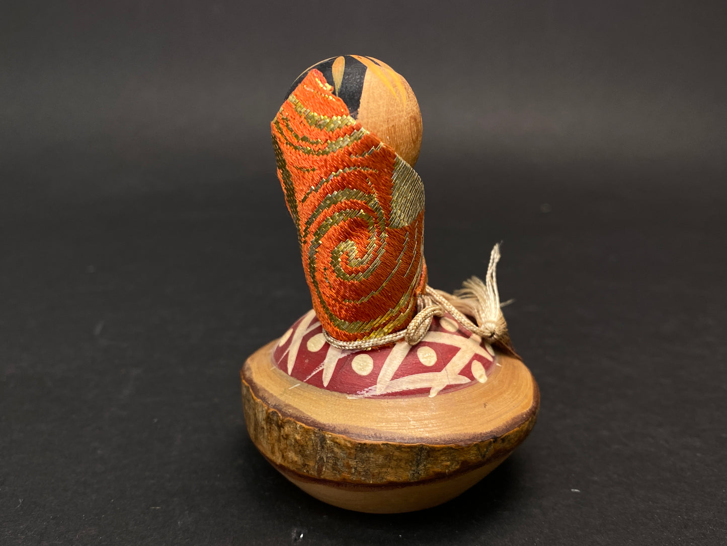 Japanese Kokeshi Dolls, Kimono 5 design dolls, Made in Japan, Small Size Wooden doll Vintage