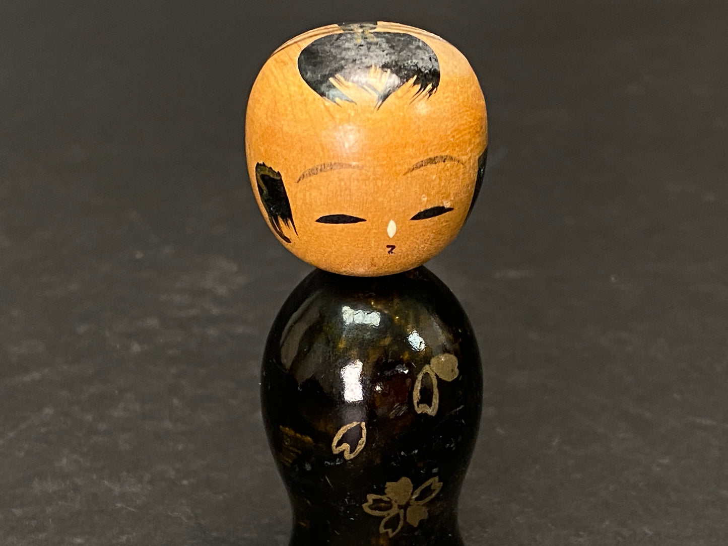 Japanese Kokeshi Dolls, Kimono 5 design dolls, Made in Japan, Small Size Wooden doll Vintage