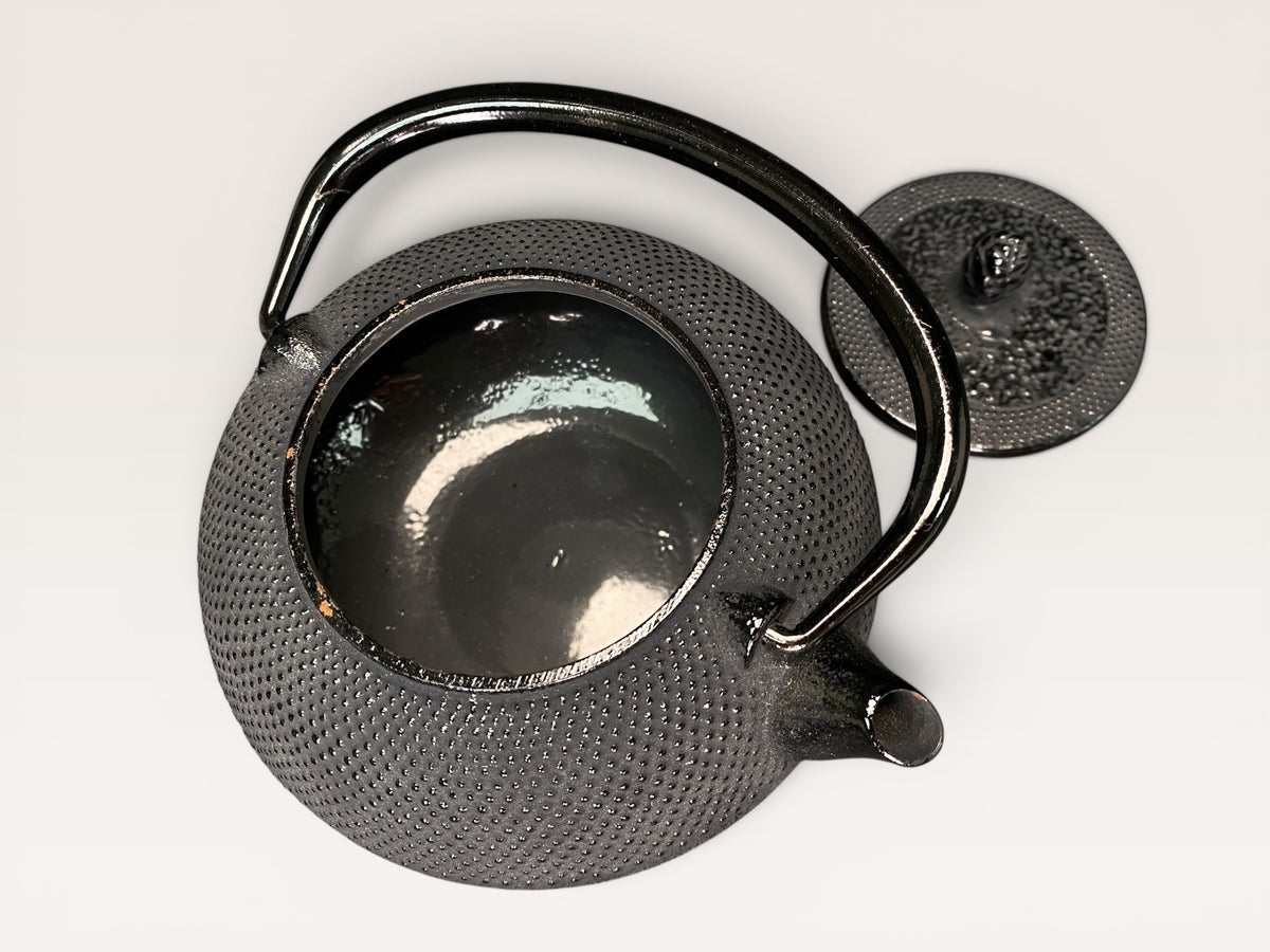 Vintage Nanbu Tekki Tetsubin Teapot Spotted
