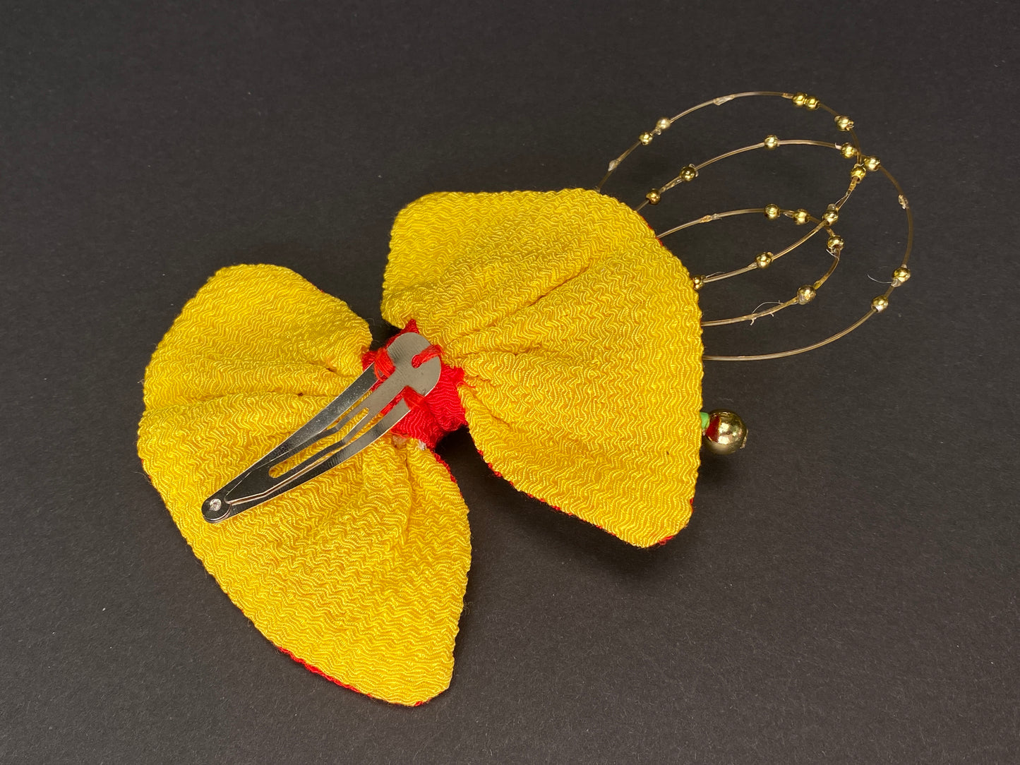 Kanzashi Japanese geisha Hairpin Hair Ornaments Accessories Hair ornament, Ribbons, wedding Kanzashi, Made in Japan
