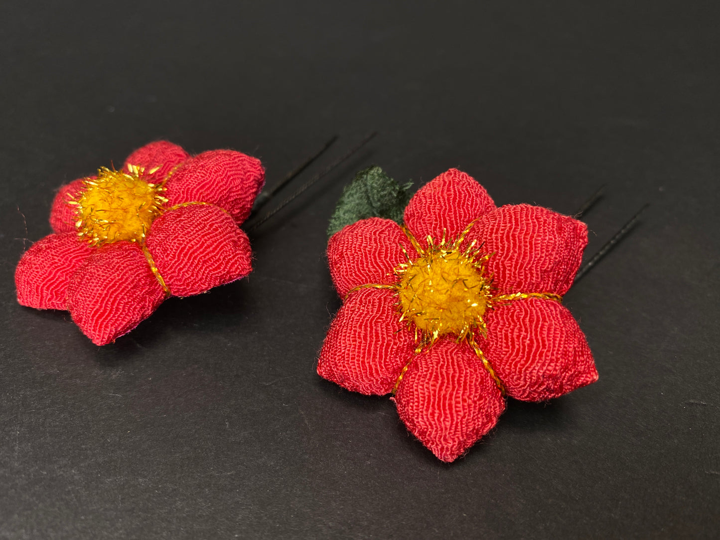 Kanzashi Japanese Geisha Hairpin Accessories Hair ornament, Handmade Floral Hair Pin, wedding Kanzashi, Made in Japan