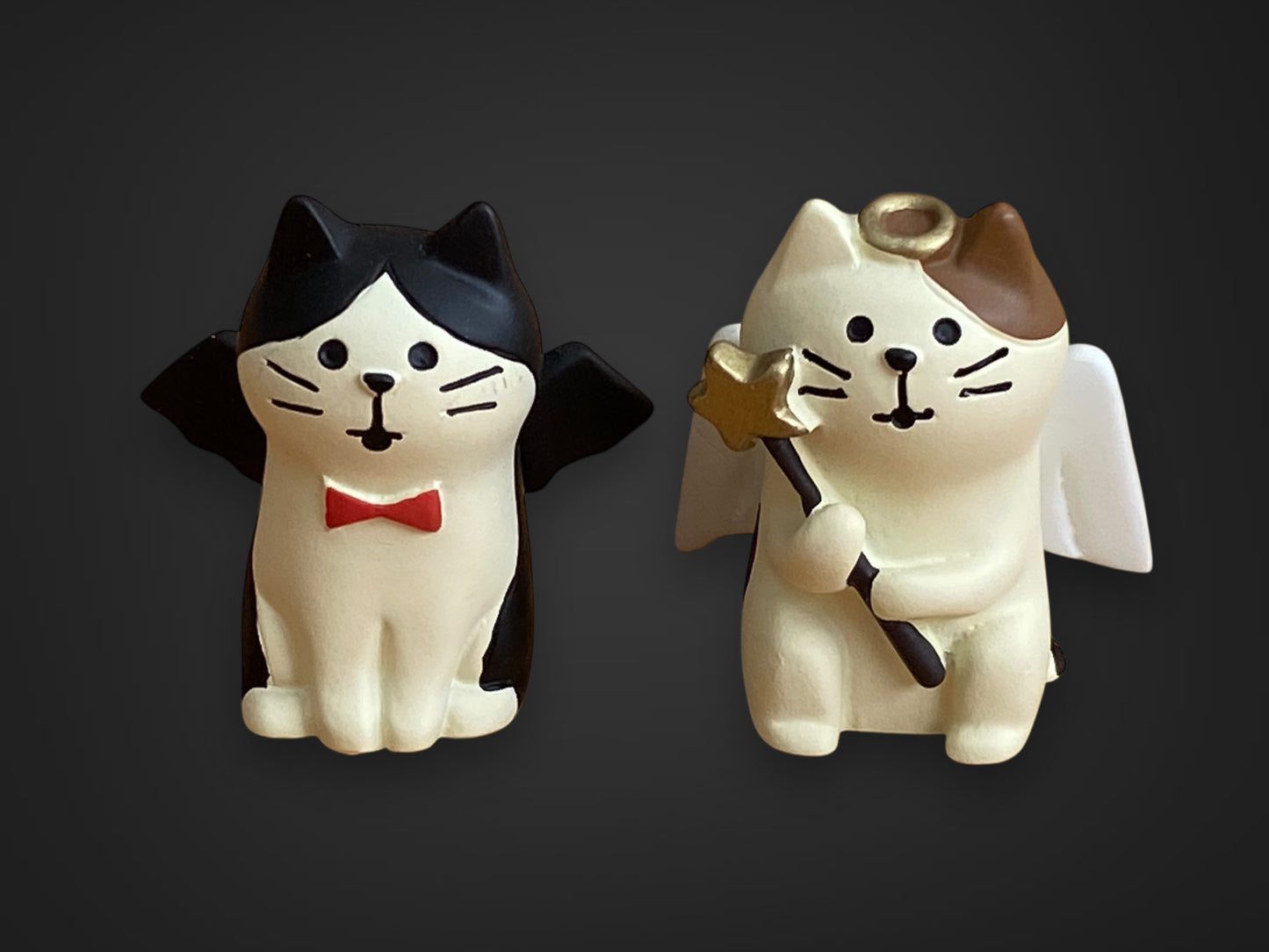 Japanese Halloween Cat Ornament: Pumpkin Mini Scene Table Decor (Copy)