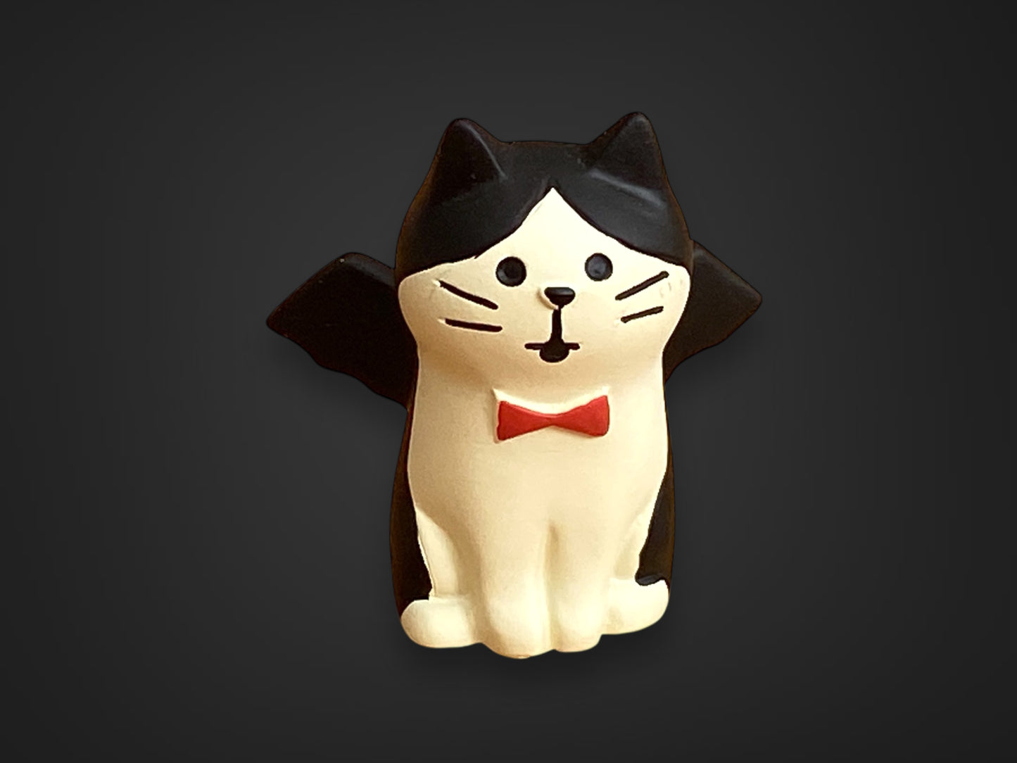Japanese Halloween Cat Ornament: Pumpkin Mini Scene Table Decor (Copy)