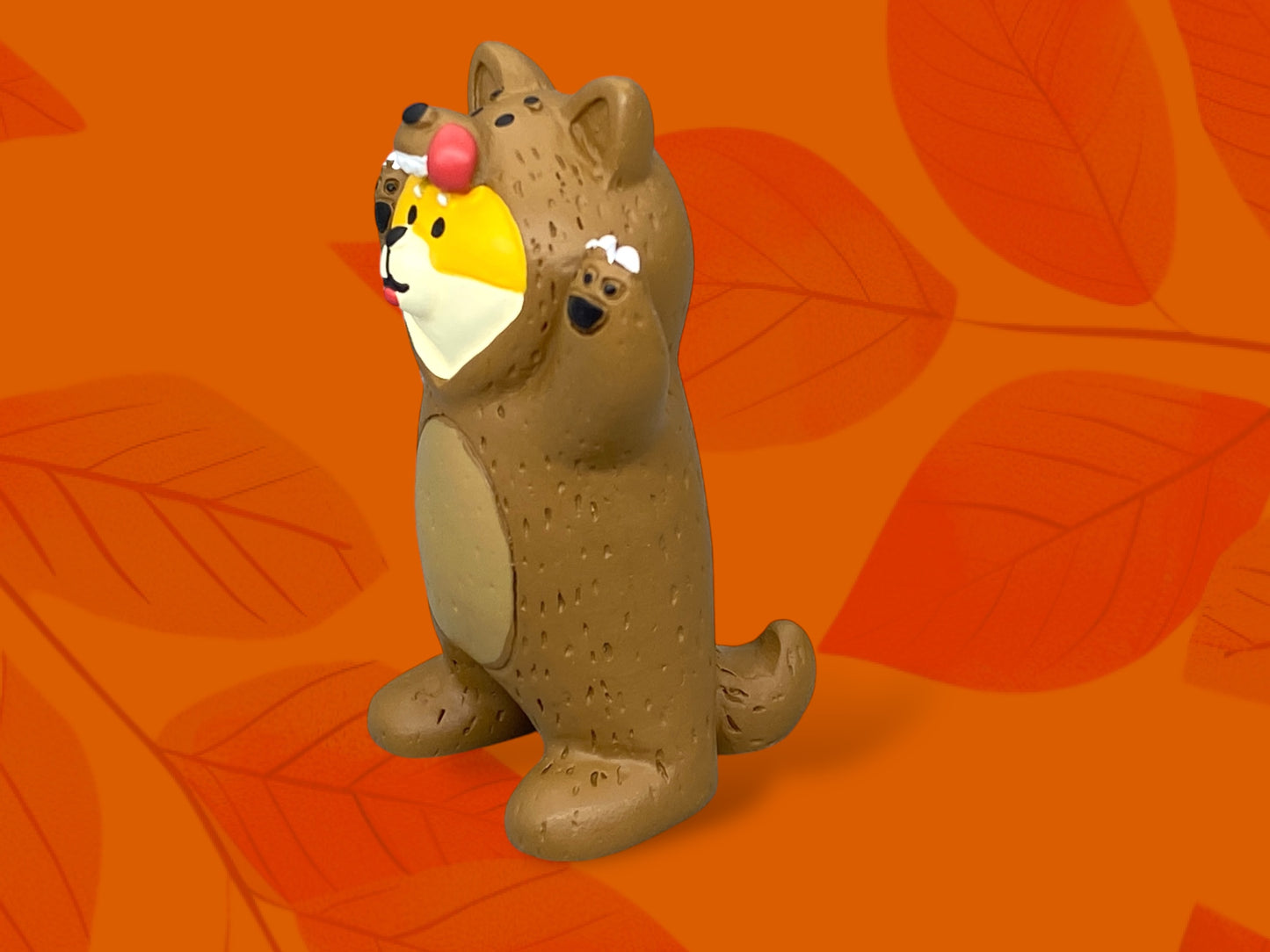 Decole Halloween Cat Ornament: Pumpkin Red Riding Hood Zakka Wolf Joker mini scene