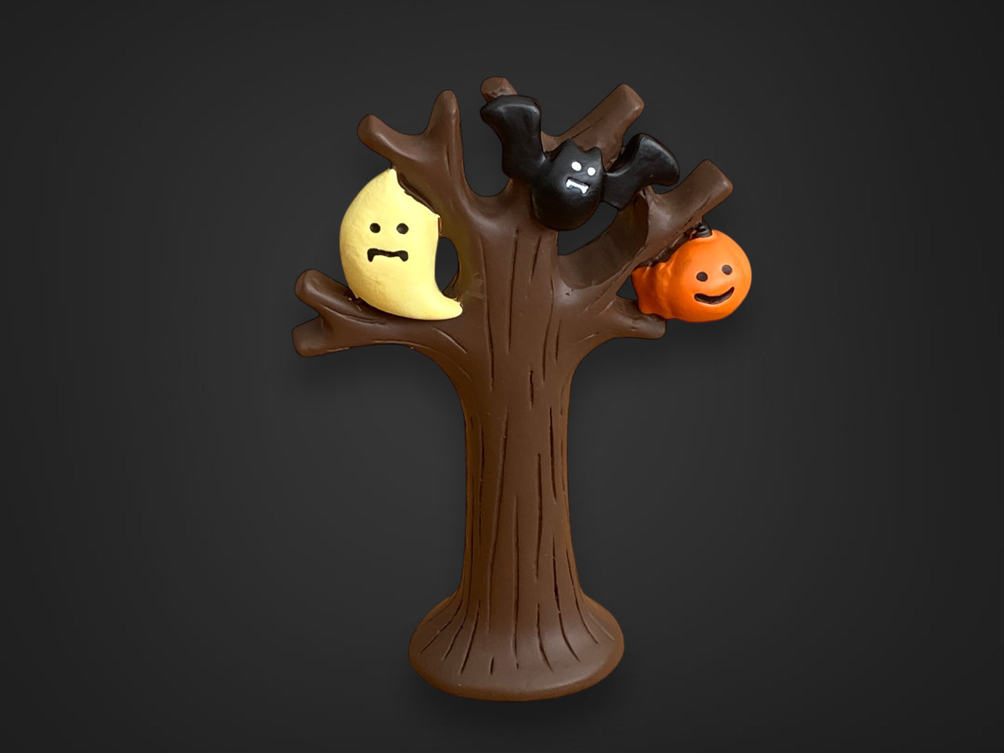 Japanese Halloween Cat Ornament: Pumpkin Mini Scene Table Decor (Copy)