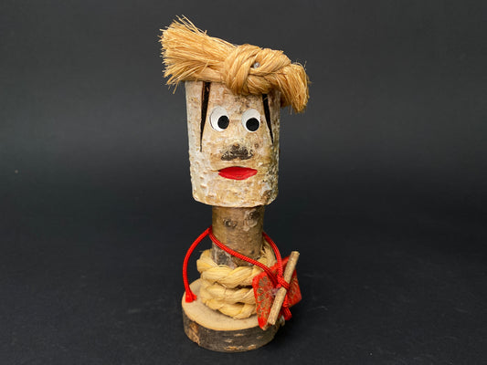 Japanese Kokeshi Wooden Doll, Kimono design dolls, Made in Japan, Well kept Vintage
