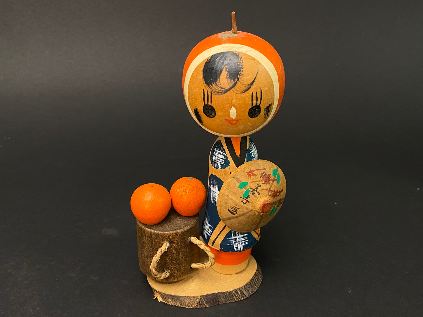 Japanese Kokeshi Dolls Kimono Design Made in Japan