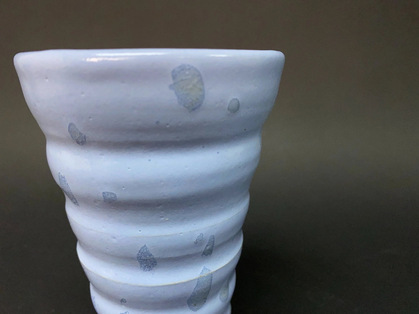 Seien Japanese Ikebana Vase, Vintage Ceramic Flower Arrangement, Mid Century Studio Pottery, Original Box