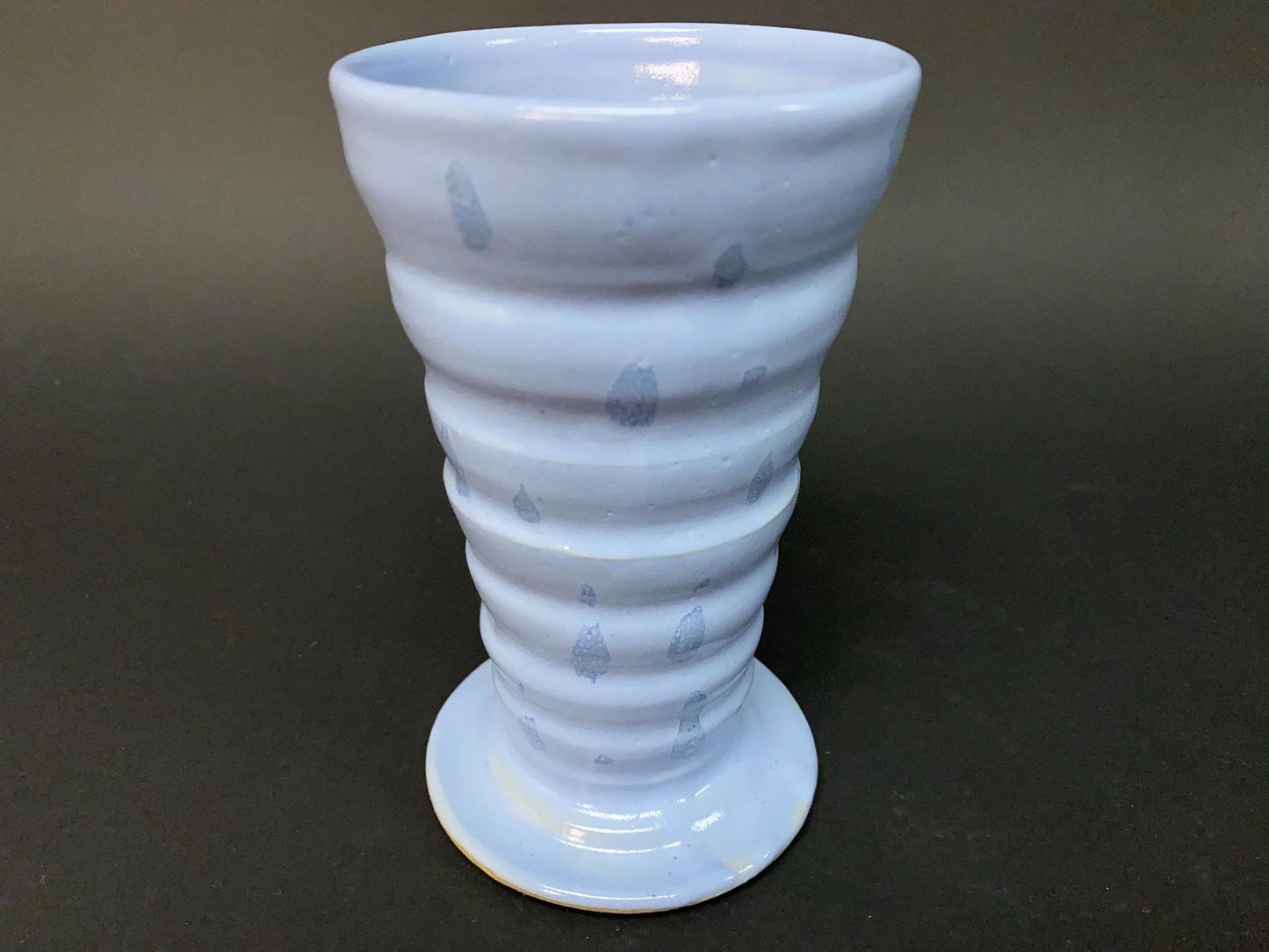 Seien Japanese Ikebana Vase, Vintage Ceramic Flower Arrangement, Mid Century Studio Pottery, Original Box