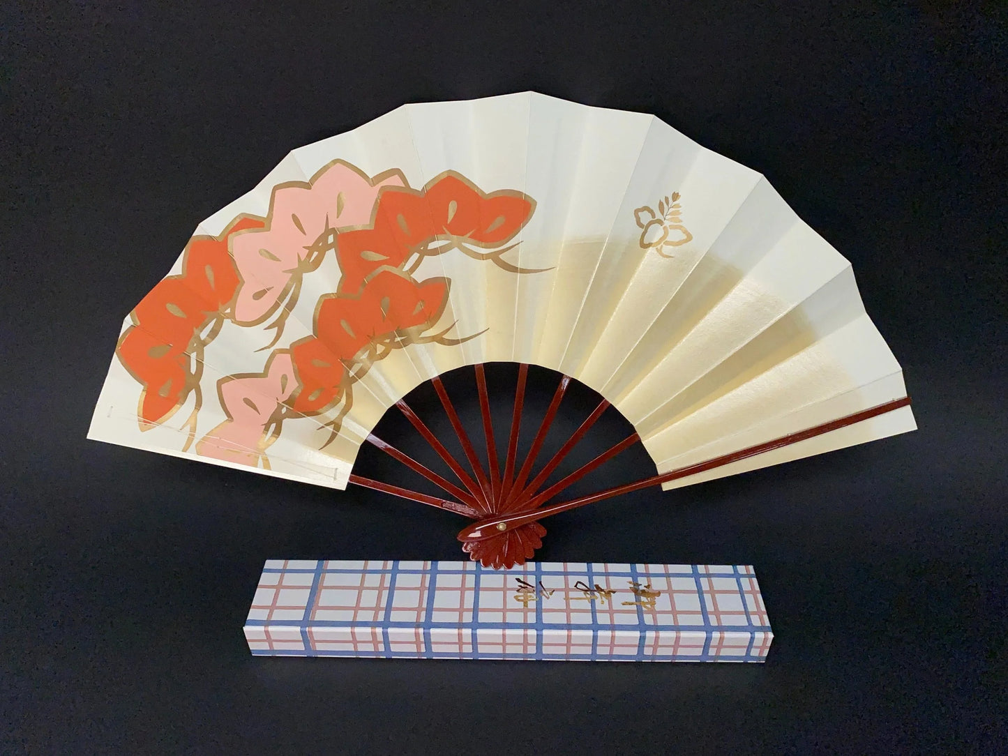 Japanese Folding Fan Traditional Sensu Dance Ougi Stand, Sensu Stand