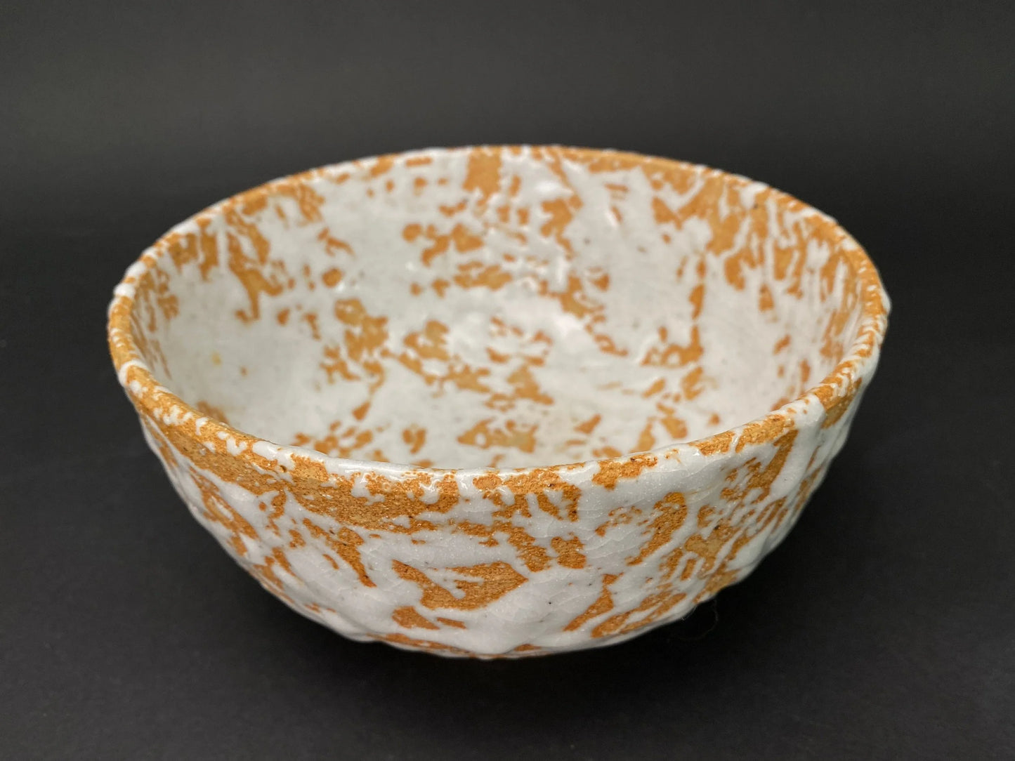 Shino Yaki Bowl by Kiyoyama: Japanese Pottery, Wabi-Sabi Decor with Co-Box