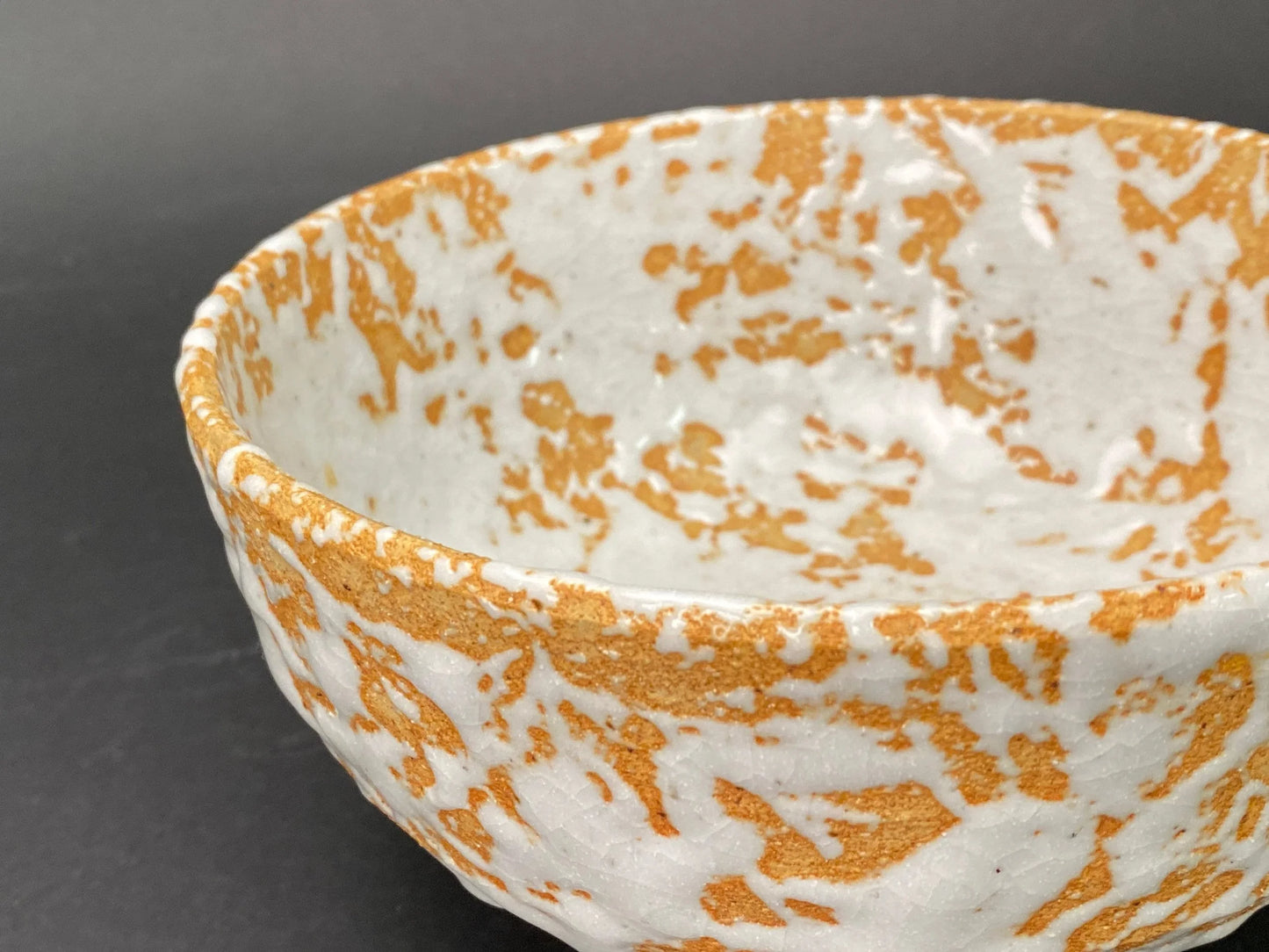 Shino Yaki Bowl by Kiyoyama: Japanese Pottery, Wabi-Sabi Decor with Co-Box