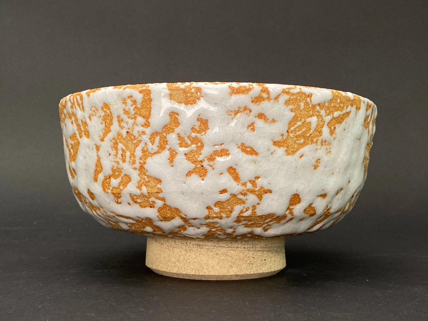 Shino Yaki Bowl by Kiyoyama: Japanese Pottery, Wabi-Sabi Decor with Co-Box