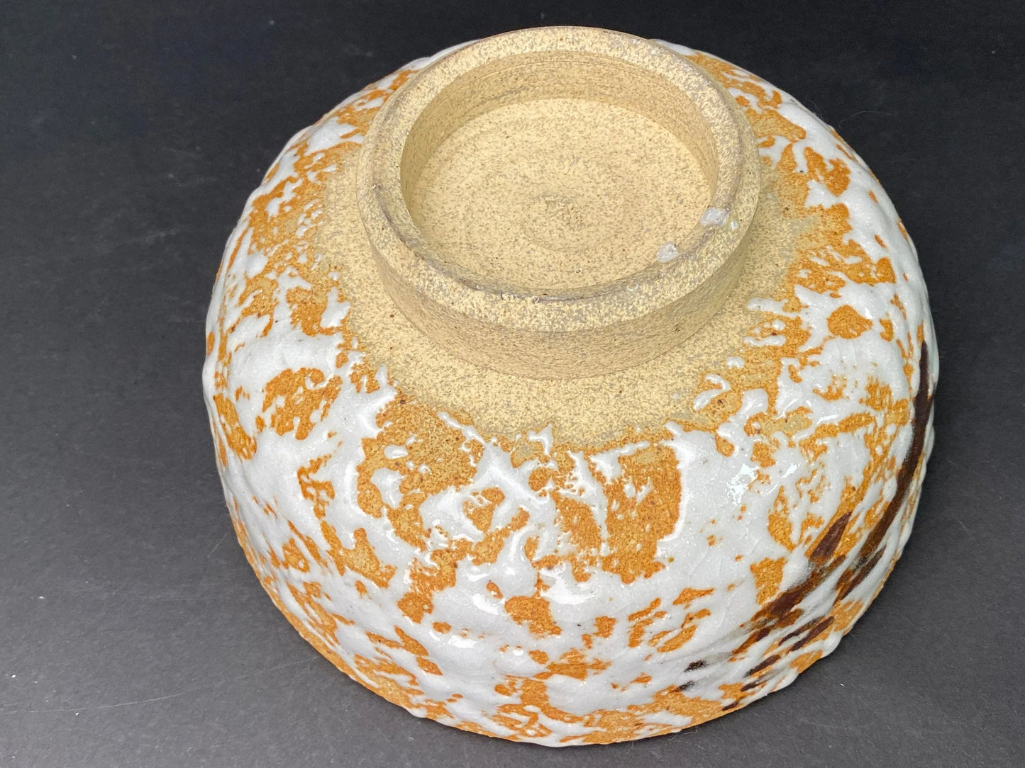 Shino Yaki Bowl by Kiyoyama: Japanese Pottery, Wabi-Sabi Decor with Co-Box