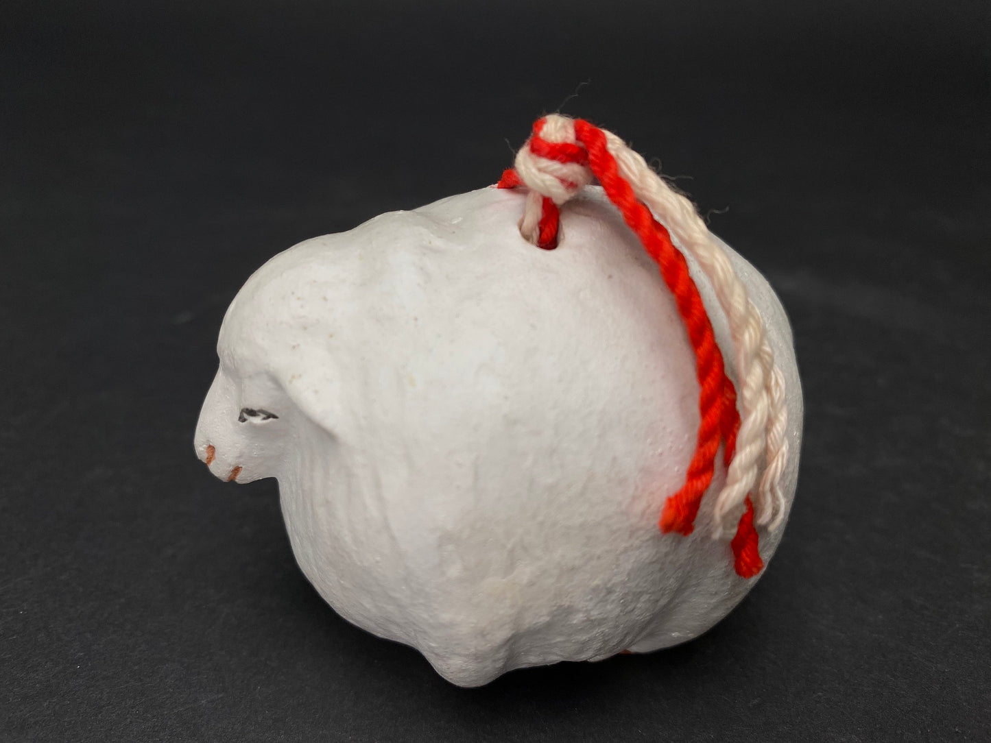 Japanese Clay Bell Dorei, Zodiac animal Ceramic Doll, hand Bell, Zodiac Animal, Ceramic Dorei, Tree ornament