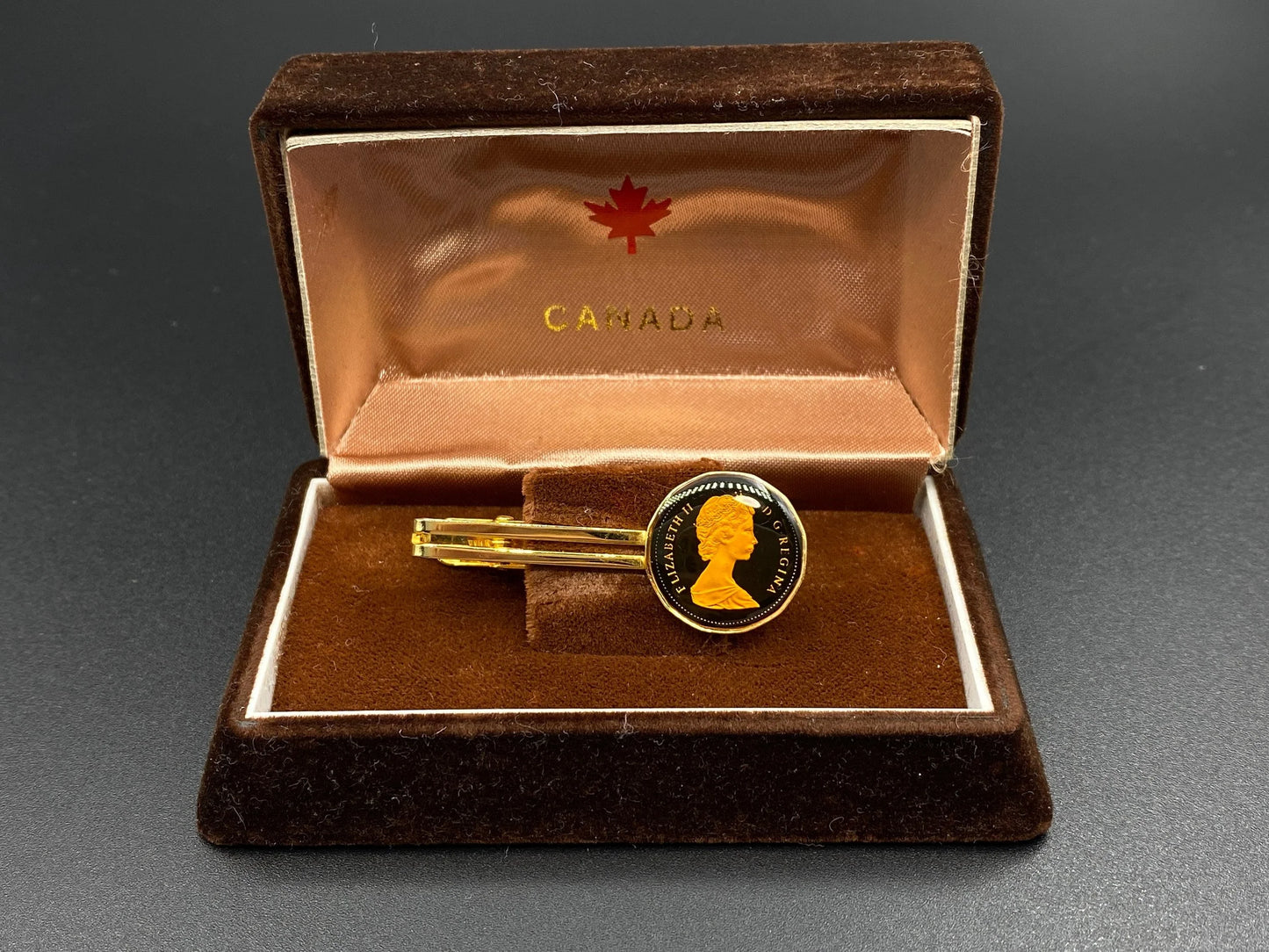 Canada Penny Tie Bar Clip Queen Elizabeth II