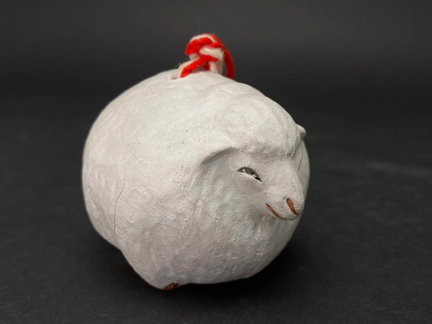 Japanese Clay Bell Dorei, Zodiac animal Ceramic Doll, hand Bell, Zodiac Animal, Ceramic Dorei, Tree ornament