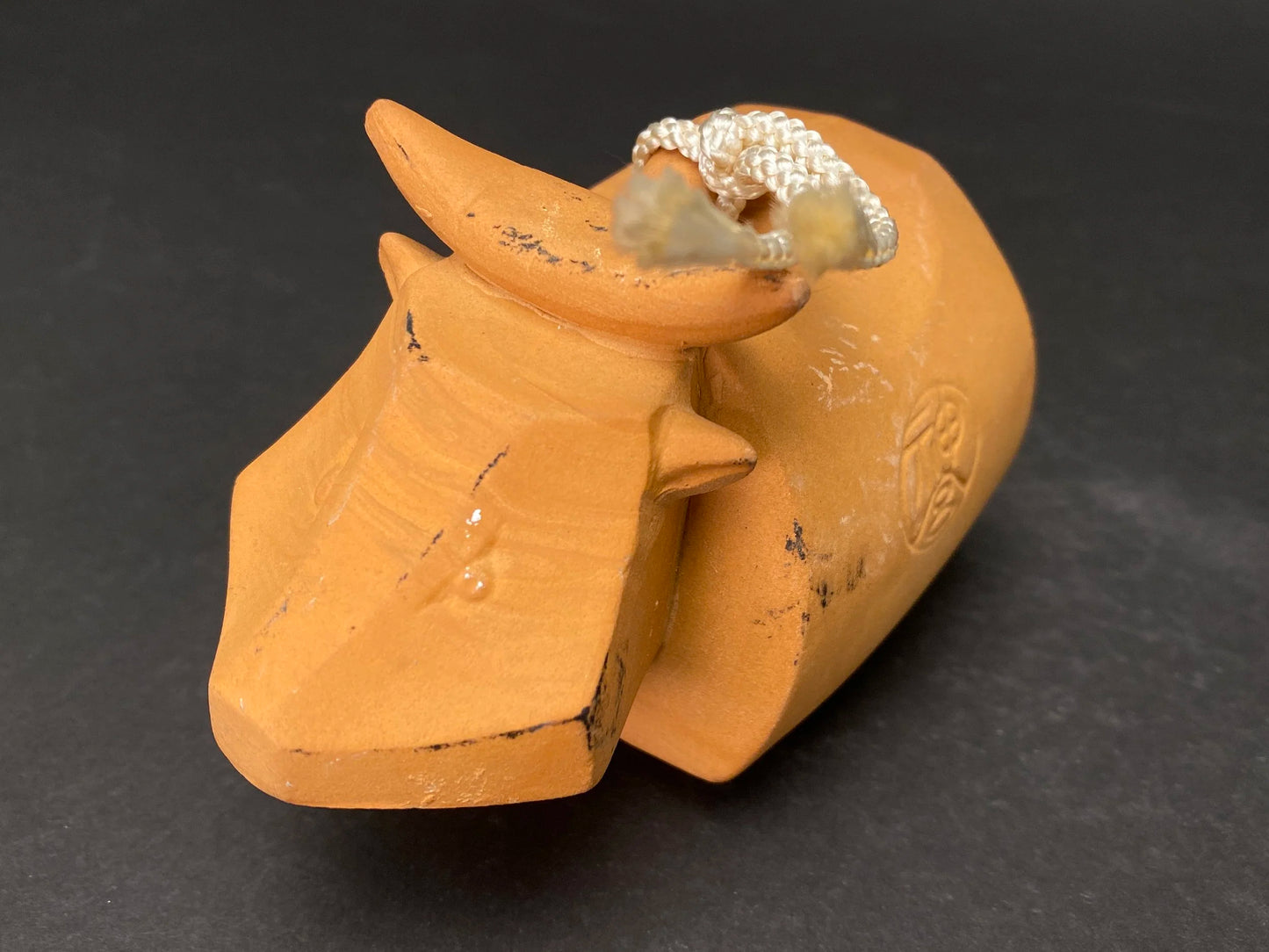 Japanese Clay Bell Dorei, Zodiac animal Ceramic Doll, hand Bell, Zodiac Animal, Ceramic Dorei, Tree ornament
