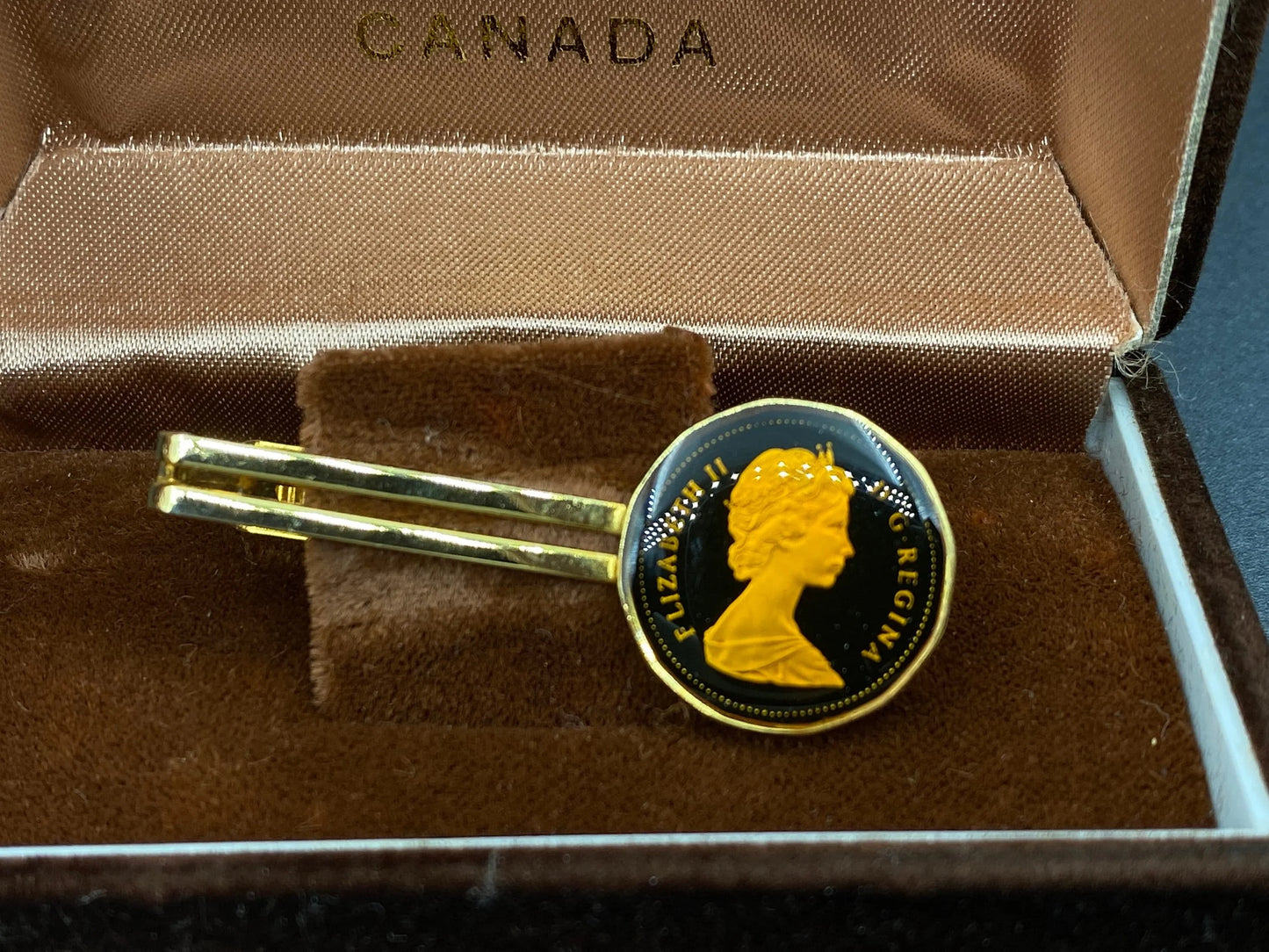 Canada Penny Tie Bar Clip Queen Elizabeth II
