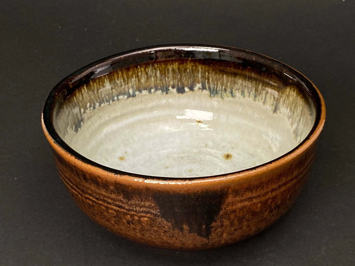 Japanese Tea Bowl, Chawan Tea ceremony, Wabi Sabi, Art Pottery, ash glaze