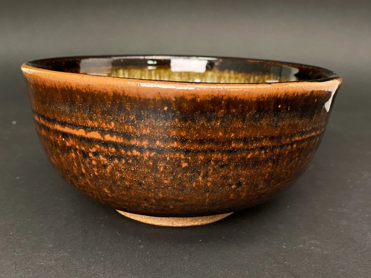 Japanese Tea Bowl, Chawan Tea ceremony, Wabi Sabi, Art Pottery, ash glaze