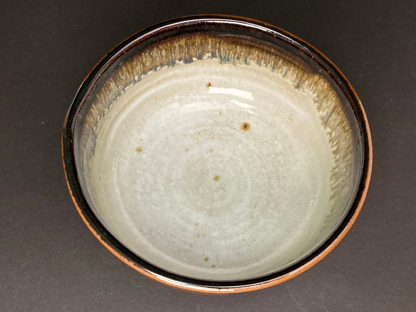 Japanese Tea Bowl, Chawan Tea ceremony, Wabi Sabi, Art Pottery, ash glaze