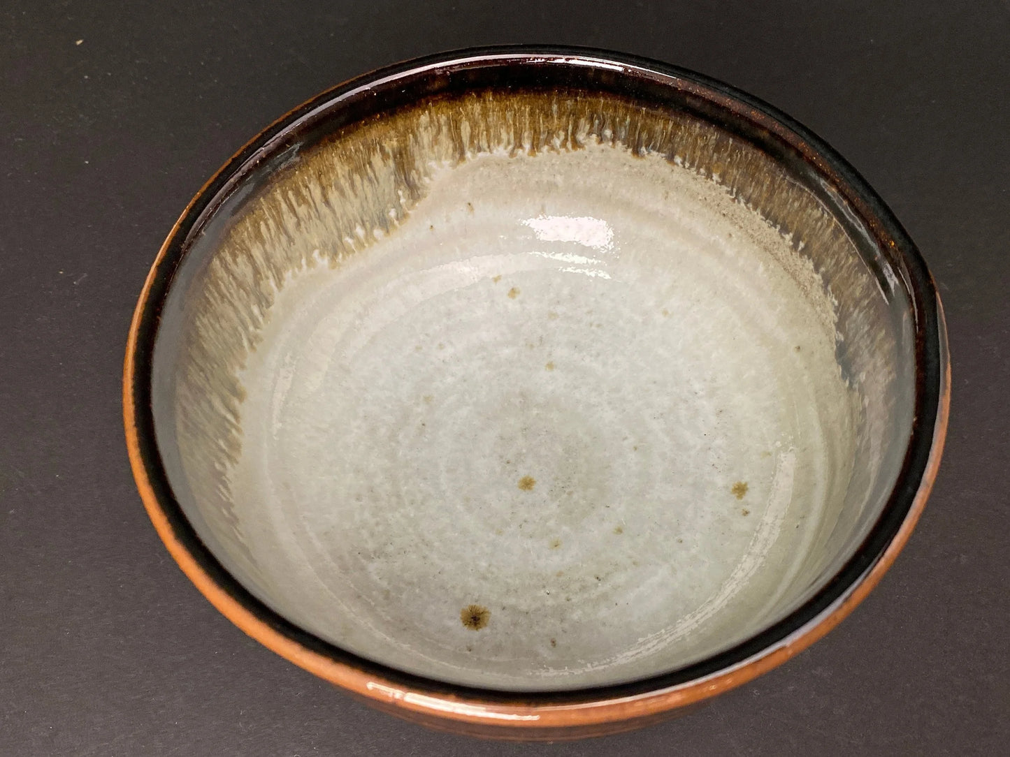 Japanese Tea Bowl, Chawan Tea ceremony, Wabi Sabi, Art Pottery, ash glaze