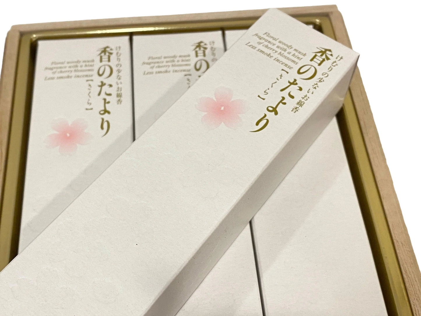 Japanese High Quality Incense Sticks gift Gyokushodo Kajurin w/wooden box, High class agar wood incense