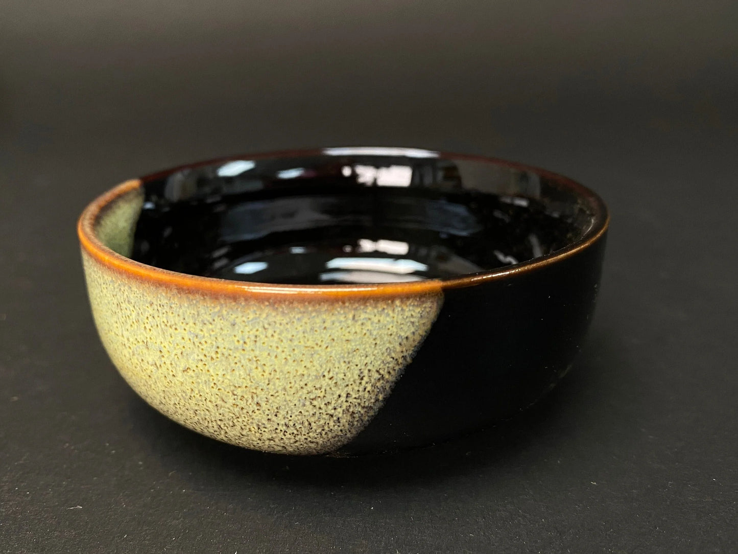 Japanese colorful dipping bowl, ash glaze, 5 colors Sake Cups, small Dish, colorful Sauce bowl, Made in Japan