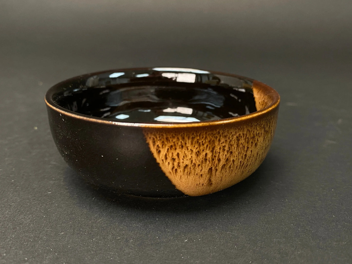 Japanese colorful dipping bowl, ash glaze, 5 colors Sake Cups, small Dish, colorful Sauce bowl, Made in Japan