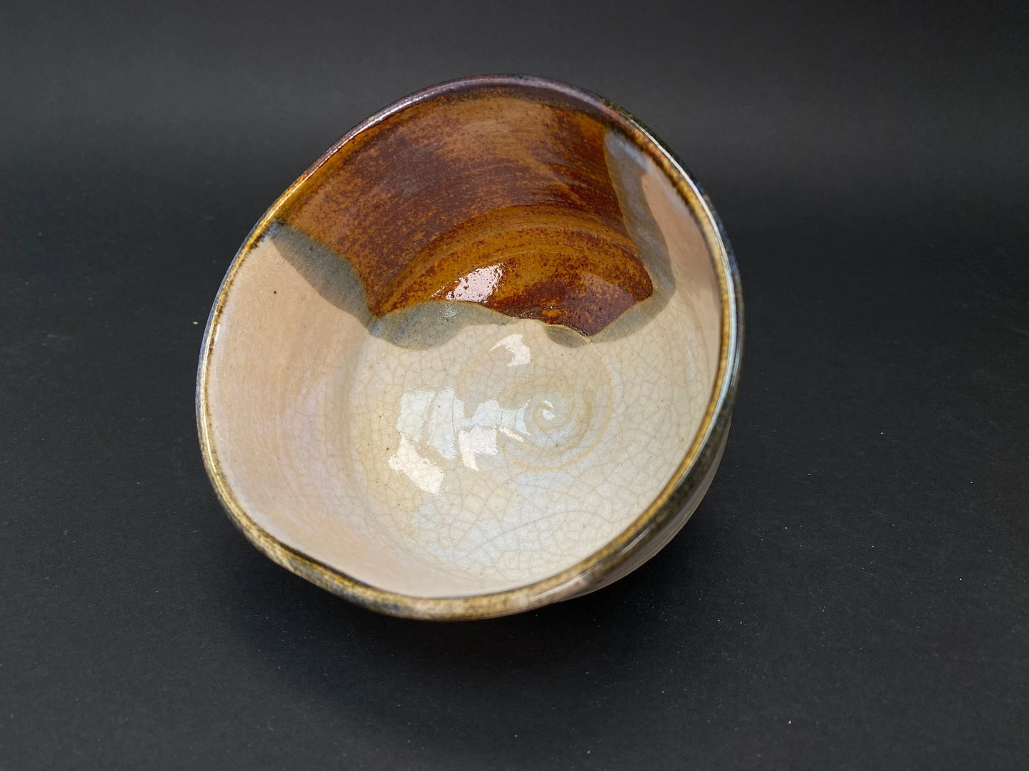 Nagayama kiln Chawan, gift box, Tea Bowl signed with wooden box, Tea Utensil, Zodiac pig, with Wooden box