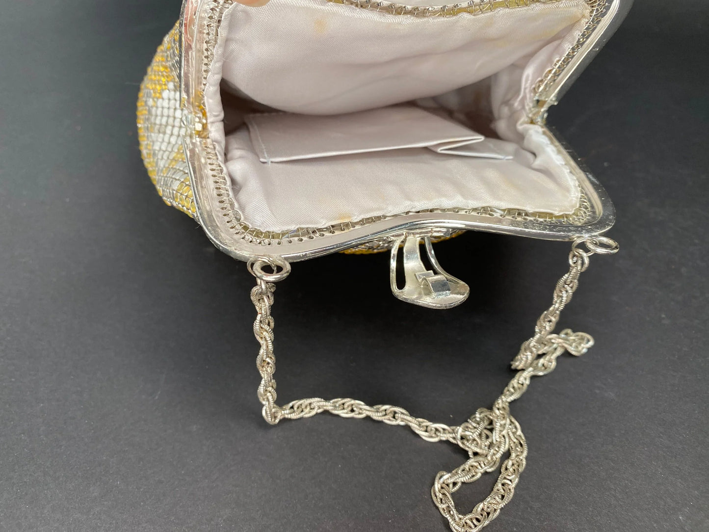 Japanese Beaded Evening Bag, 4 styles of Crystals Pattern clutch For Kimono, Vtg bag, Wedding, Celebration, Formal Party