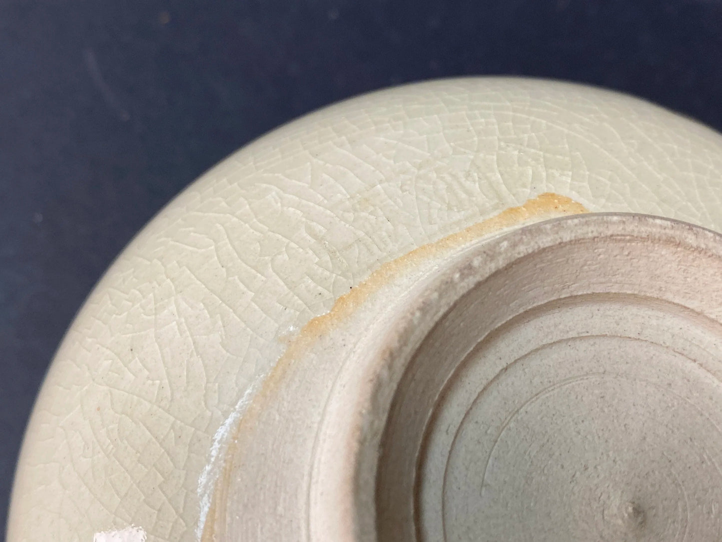 Kurita Yaki Matcha Bowl Maple Leaf Chawan