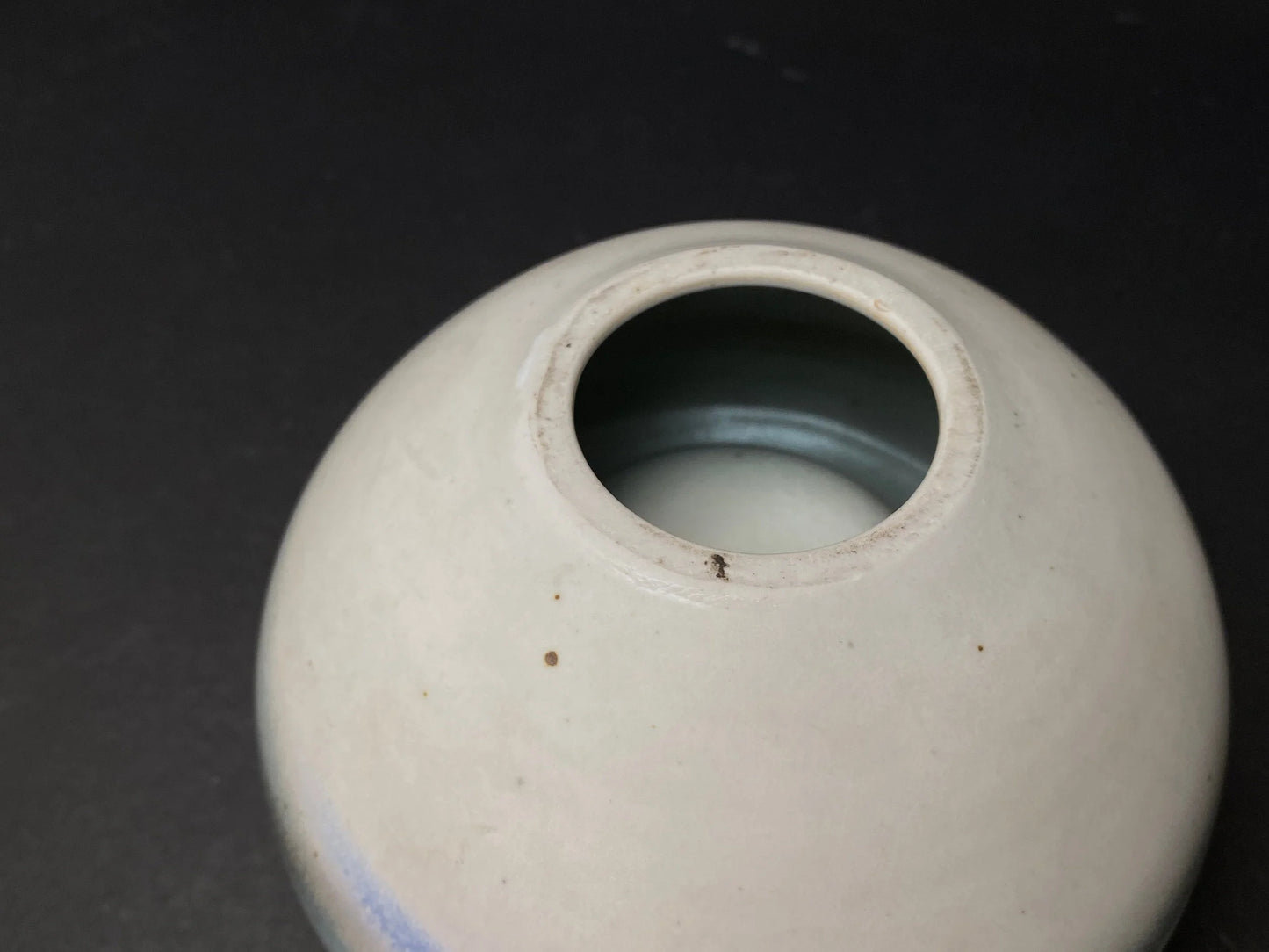 Japanese Artisan High Foot Pottery Bowl