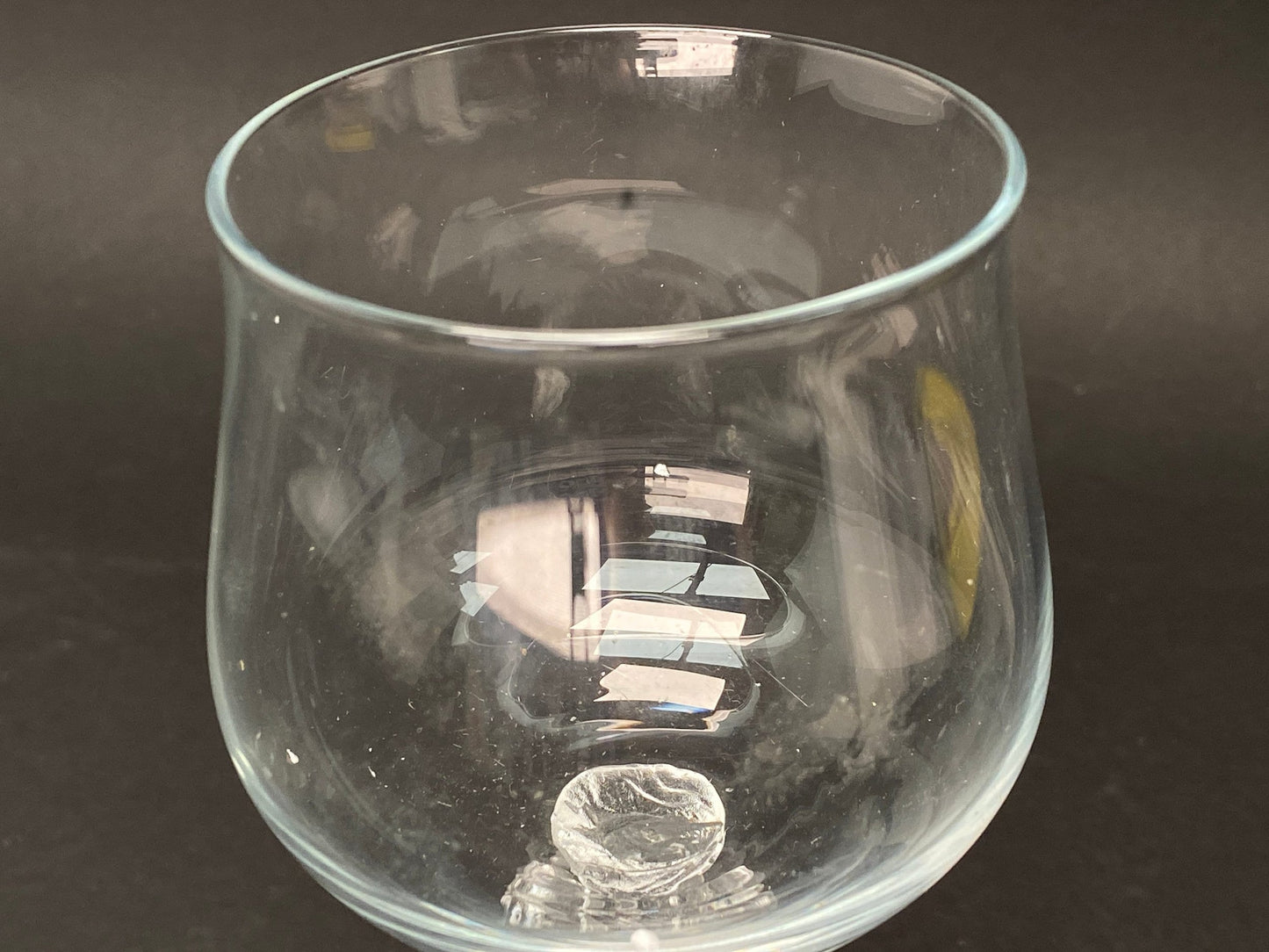 Japanese wine Goblet with couple design Wine Glass, Mint Condition