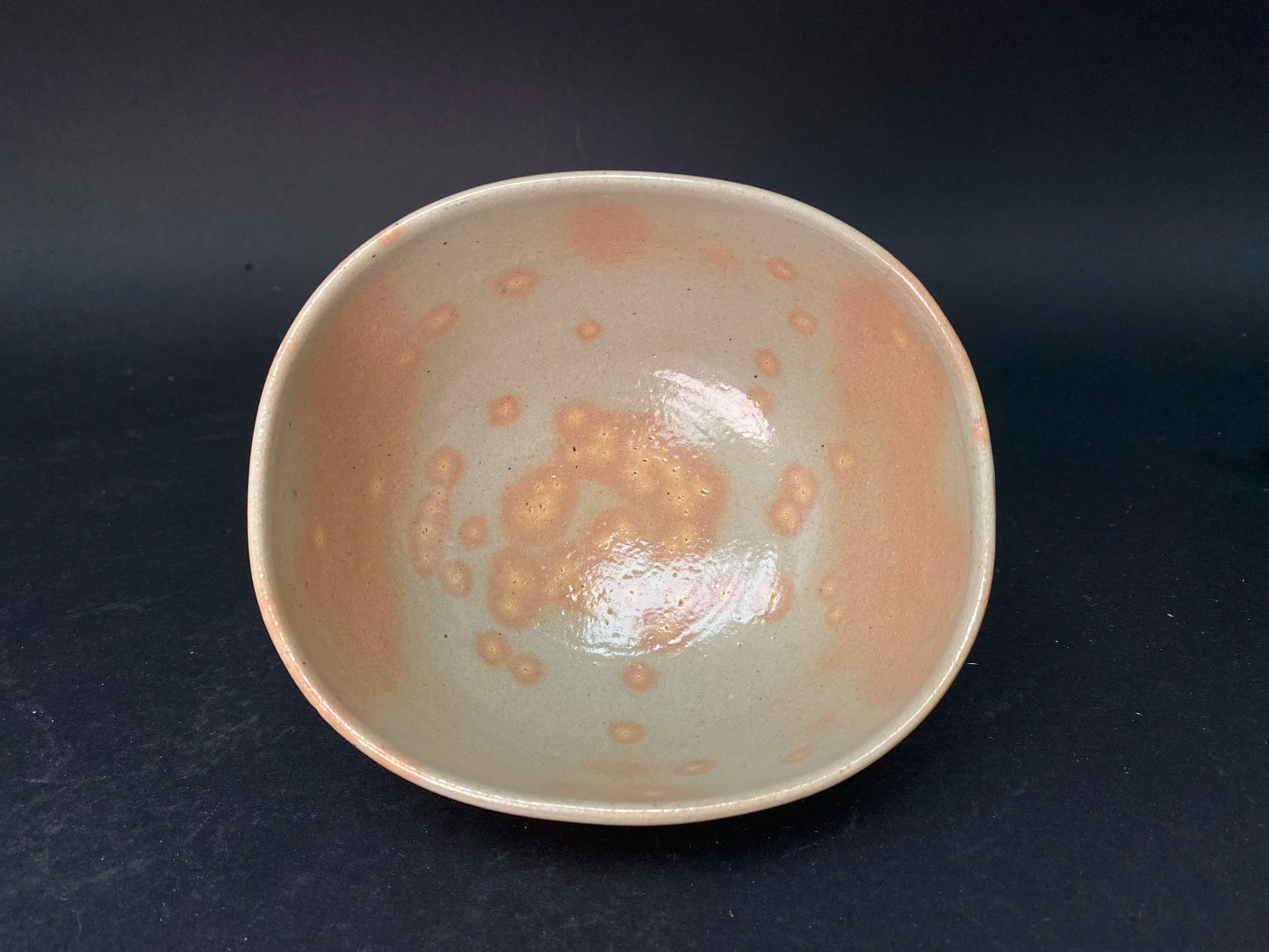 Hagi Ware Matcha Bowl: Signed Japanese Tea Ceremony Chawan with Box !！